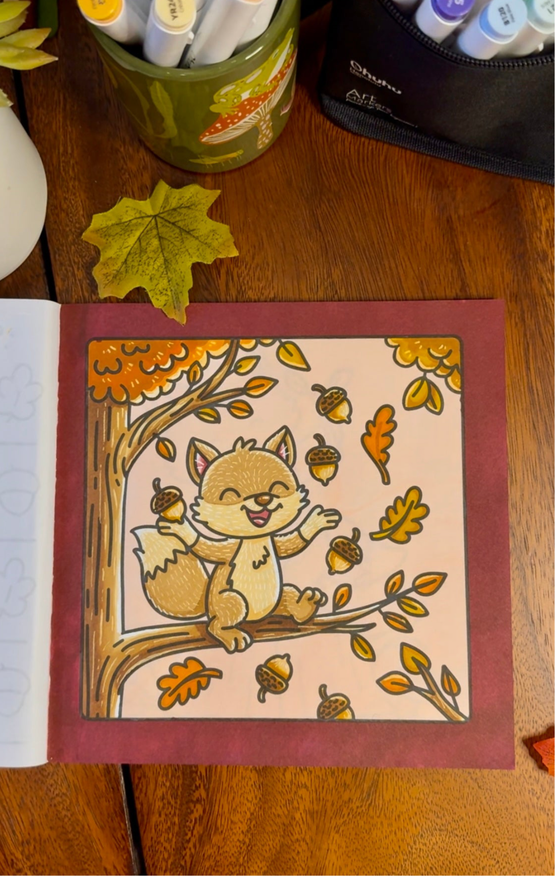 Fuzzy Wuzzy Forest Coloring Book