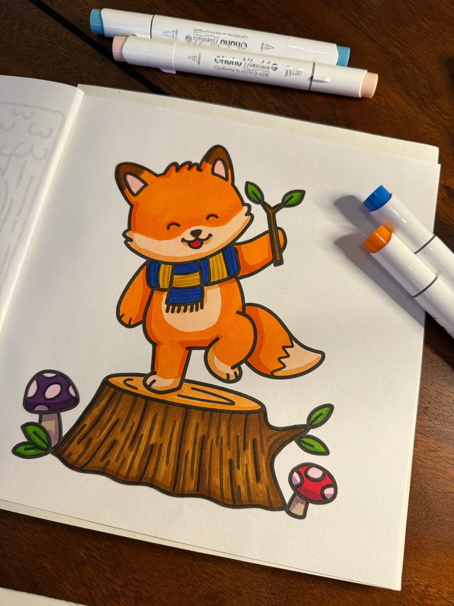 Fuzzy Wuzzy Forest Coloring Book